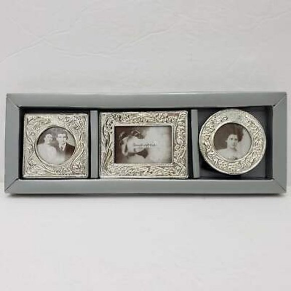 Royal Limited Accents Royal Limited Silver Plate Miniature Frames
