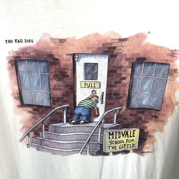 Oneida Shirts Midvale School For The Gifted The Far Side Vtg Tshirt