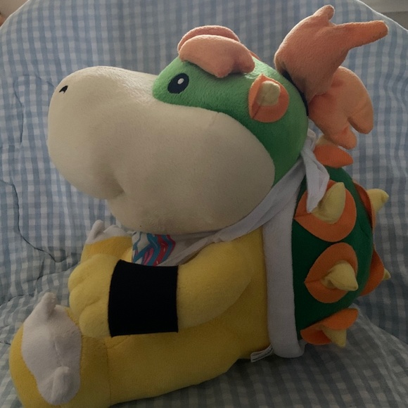 Toys 1 In Super Mario Bros Bowser Junior Plush Sanei Poshmark