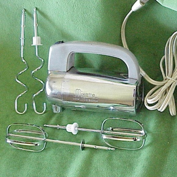 Hamilton Beach Kitchen Vtg 95s Chrome Mixer Hamilton Beach 55c