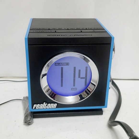 realtone Portable Audio & Video Realtone Amfm Dual Alarm Clock