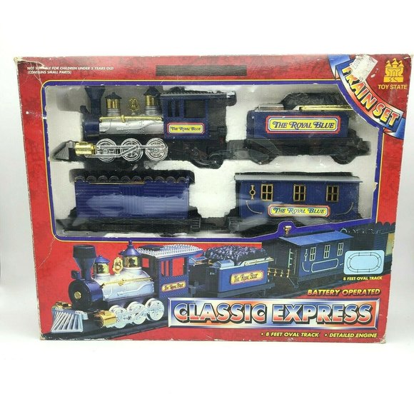 Toys Vintage 1994 Toy State Train Set Classic Express Battery