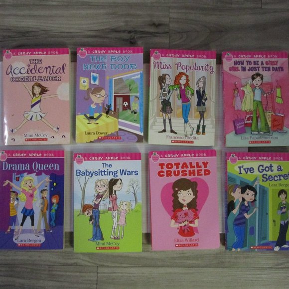 Candy Apple Books Other Scholastic Candy Apple Book Set Of 8 Poshmark