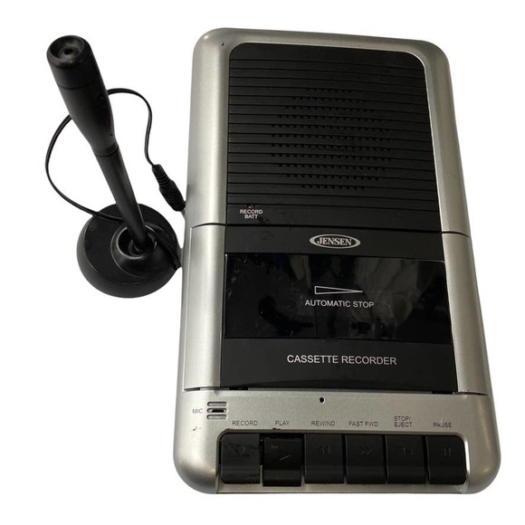 Jensen Portable Audio & Video Jensen Portable Cassette Player Recorder Mcr0 Aux Input