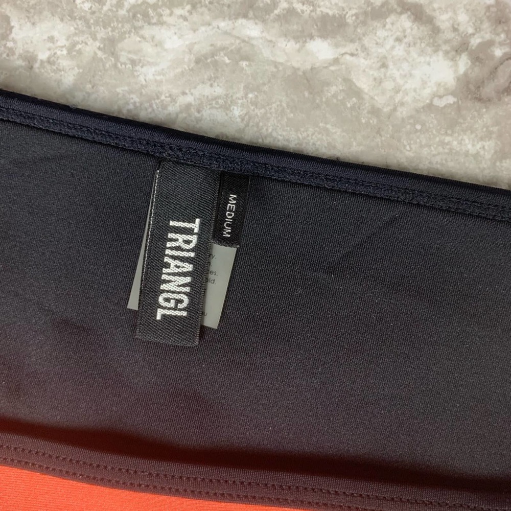 Triangl Orange Bikini Bottom Gem