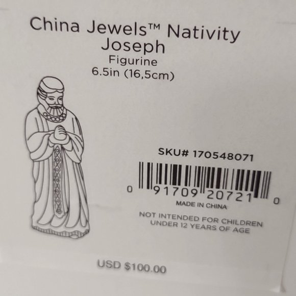 Lenox Holiday Lenox China Jewels Nativity Joseph Figurine Poshmark