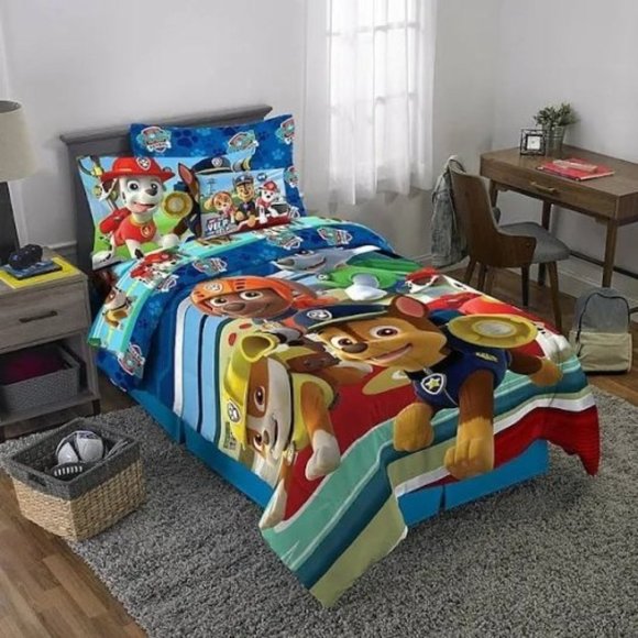 Bedding Kids Paw Patrol 2piece Reversible Twinfull Comforter Set