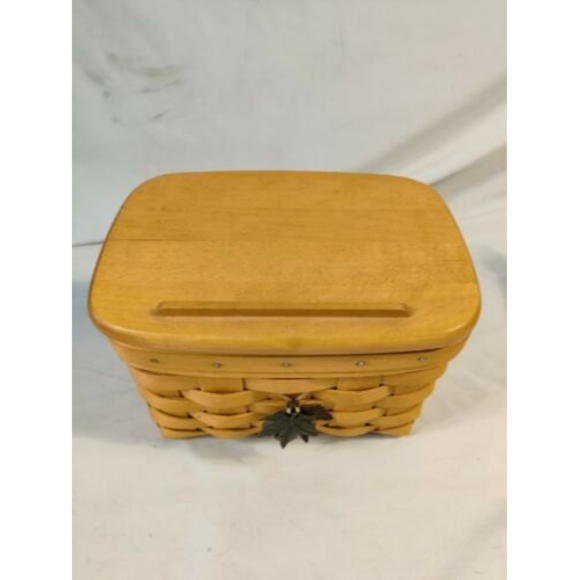 Longaberger Accents Vintage Longaberger Handwoven 998 Recipe Basket