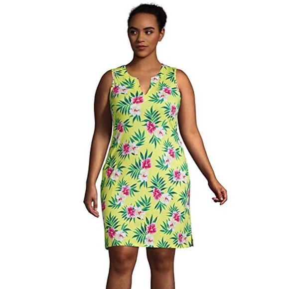 Lands' End Swim Nwot Lands End Womens Cotton Jersey Sleeveless
