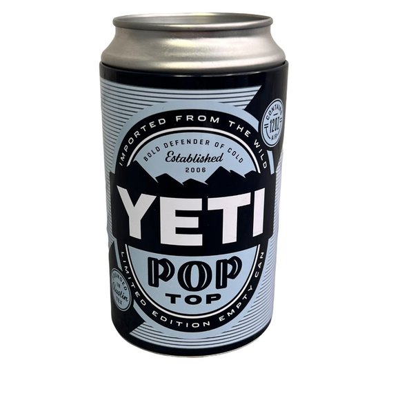 Yeti Storage & Organization Yeti Pop Top Limited Edition Empty Can