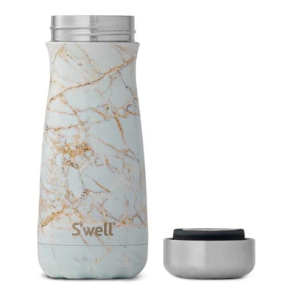 Swell Kitchen Swell Calacatta Gold Traveler W Lid 8 Oz Poshmark