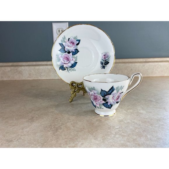 Delphine Kitchen Delphine Bone China Tea Cup And Saucer England