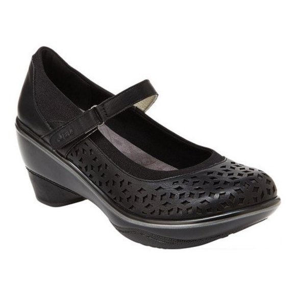 JBU Shoes Jambu Jbu Alicante Wedge Mary Jane Womens 1m Shoes Black