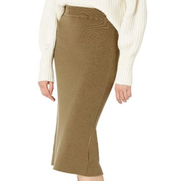 Amazon Skirts Nwt The Drop Womens Iris Pullon Midi Sweater Pencil