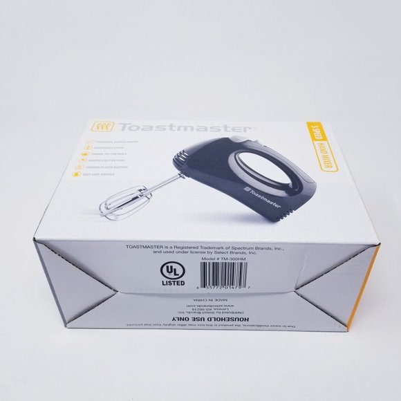 Toastmaster Kitchen Toastmaster 5 Speed Hand Mixer Model Tm30hm