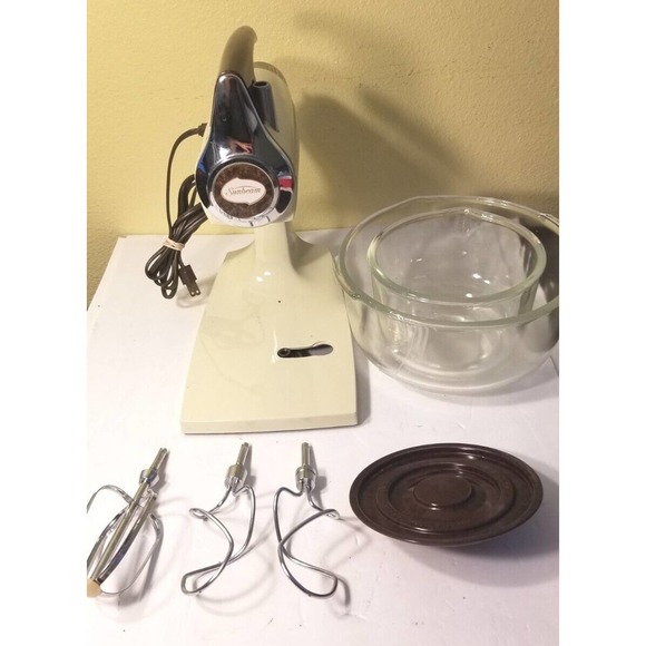 Sunbeam Kitchen Vintage Sunbeam Deluxe Mixmaster Mixer 2 Speed 17a