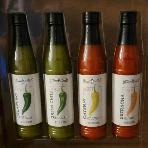 Maud Borup | Kitchen | New Maud Borup Hot Sauce Challenge Set 8 Flavors