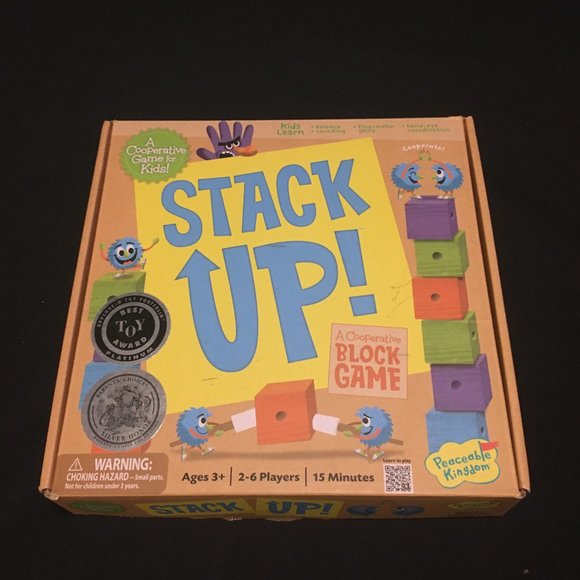 Peaceable Kingdom Toys Peaceable Kingdom Stack Up Award Winning