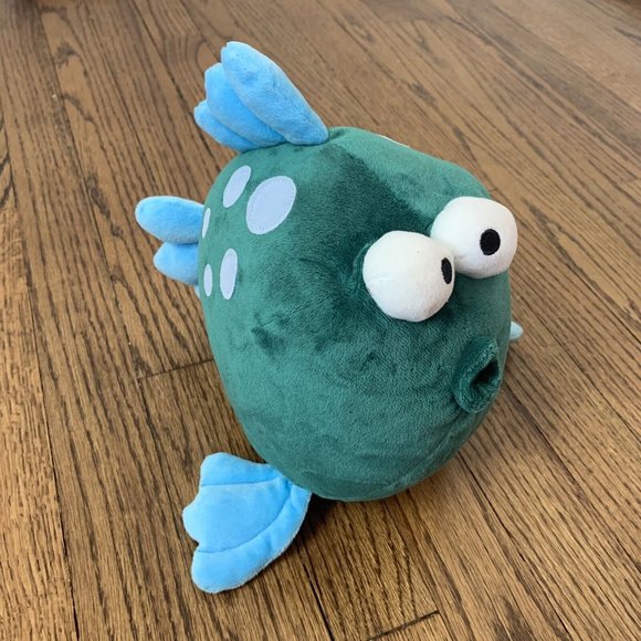 Commonwealth Toys 8 Plump Pets Commonwealth 206 Green Fish Puffer