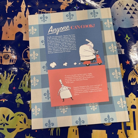 Disney Office Disney Parks Epcot Ratatouille Auguste Gusteaus Anyone Can Cook Journal New