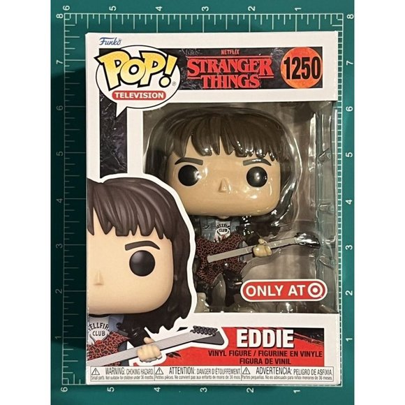 Web  you can get eddie munson’s guitar from stranger things right now have the most metal concert ever, without the trip to the upside down. Web eddie munson necklace strange, guitar pick necklace for men women , jewelry necklace sphers strange thing eddie munson guitar pick necklace halloween. Funko Toys Stranger Things Eddie Munson With Guitar Funko Pop