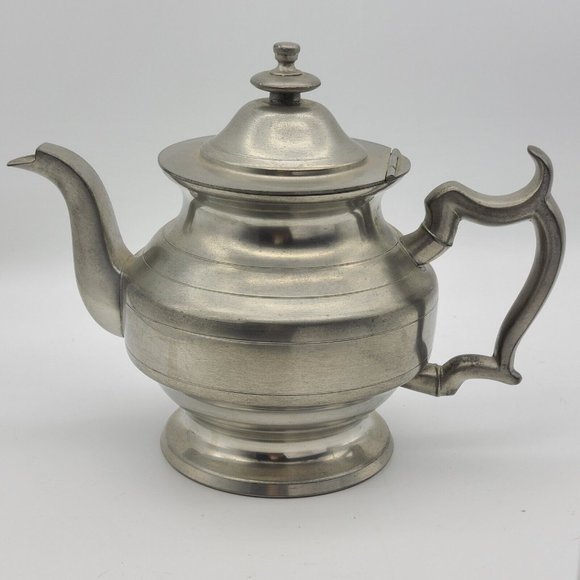 Woodbury Pewterers Dining Vintage Woodbury Pewters Pewter Tea Pot