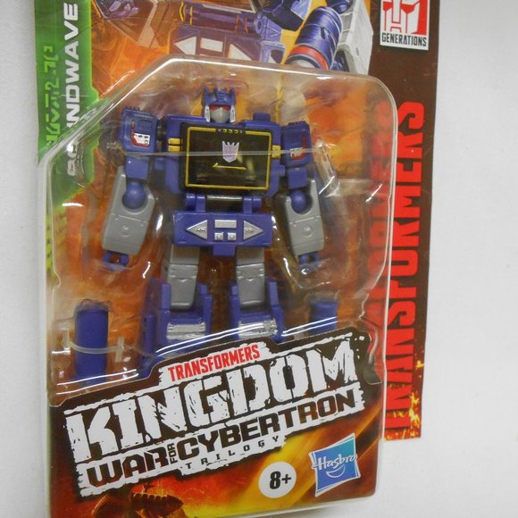 Hasbro Toys New Transformers Kingdom War For Cybertron Soundwave Figure Toy Collectible