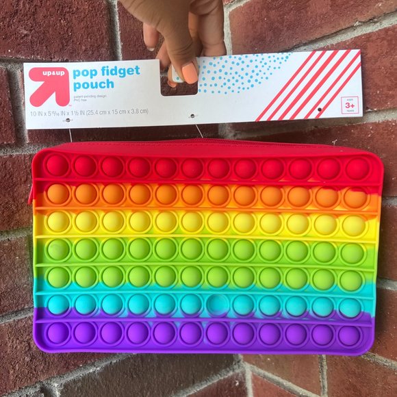 Target Office Target Bubble Pop Pencil Case Rainbow Poshmark