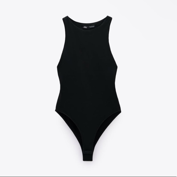 Zara Tops Nwt Zara Halter Bodysuit Poshmark