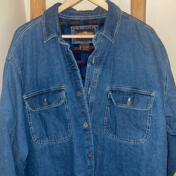 Levi's Jackets & Coats Vintage Levis Flannel Lined Jean Jacket