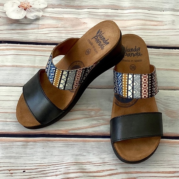 WANDA PANDA Shoes Wanda Panda Genuine Leather Sandalsnew Poshmark