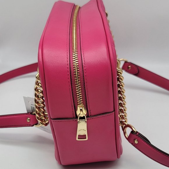 Coach Bags Coach Linear Quilted Cammie Chain Shoulder Bag C851 Bold