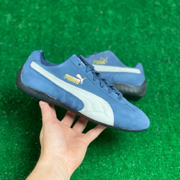 Puma Shoes Puma Speed Cat Low Mens Casual Shoes Insignia Blue White