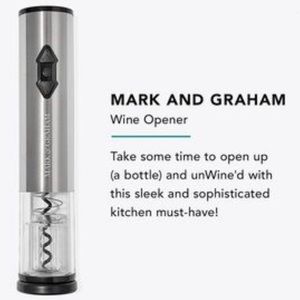 Mark & Graham Kitchen Stainless Steel Electric Wine Opener Poshmark