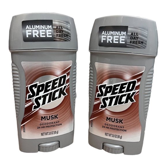 Speed Stick Grooming 6 Speed Stick Musk Deodorant 3 Oz Aluminum