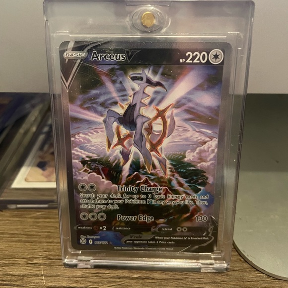 Pokemon Other Arceus V Alternate Full Art Swsh9 Brilliant Stars