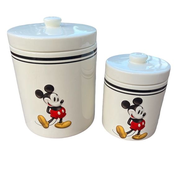 Disney Kitchen Vintage Disney Mickey Mouse Cookie Jars Poshmark