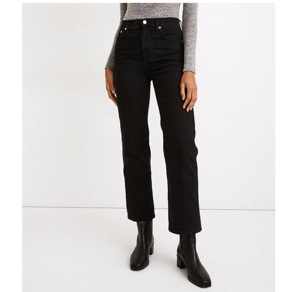 Madewell Jeans Madewell Slim Wideleg Jeans In Lunar Wash Size 28 Poshmark