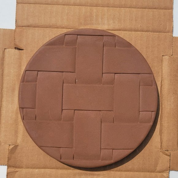 Longaberger Kitchen Retired Longaberger Pottery Button Basket Brick