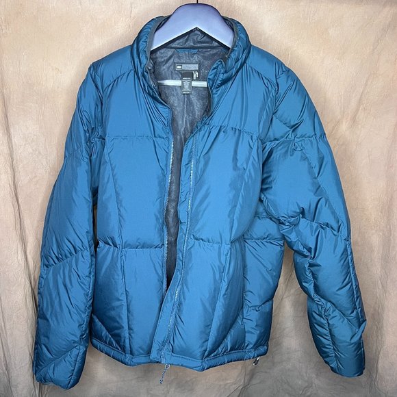 REI Jackets & Coats Rei Puffer Jacket Goose Down Blueturquoise With