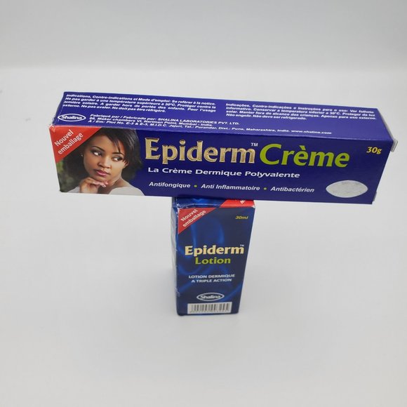 Skincare Epiderm Triple Action Lotion And Tube Creme 3g 1 Lotion 1