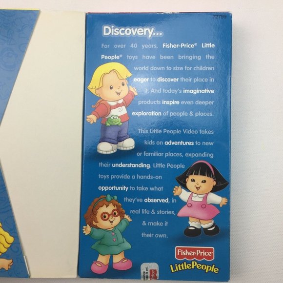 Media Vhs Egmont Imagination Fisherprice Little People Volume 1 Tape