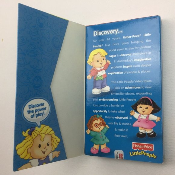 Media Vhs Egmont Imagination Fisherprice Little People Volume 1 Tape