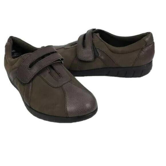 Munro Shoes Munro Jewel Walking Shoe Leather Nubuck Comfort Monk