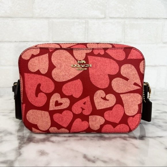 Coach Bags Coach Mini Camera Bag With Coach Heart Print Poshmark