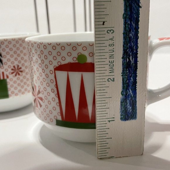 Pier 1 Dining Pier 1 Stackable Coffee Mugs Tea Cup 4 Holder