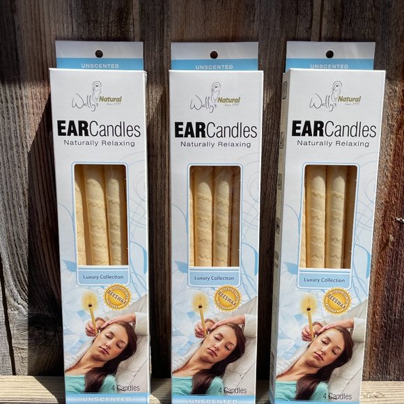 Wally's Natural Bath & Body Wallys Natural Ear Candles 3 Ct 4 In Each Box 2 Total Poshmark