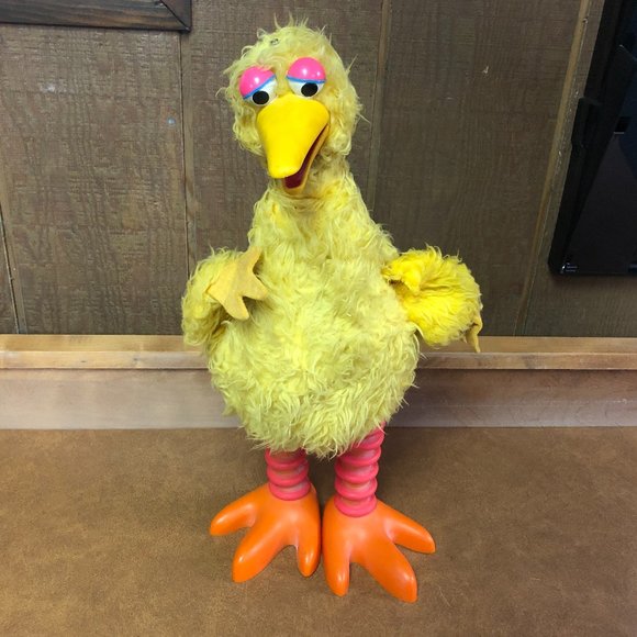 Toys Vintage Sesame Street Big Bird Puppet Poshmark
