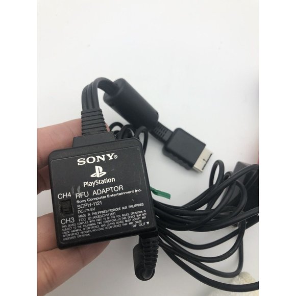 Sony Other Sony Playstation 2 Rfu Adaptor Scph1122 5v Adapter Rf Tv