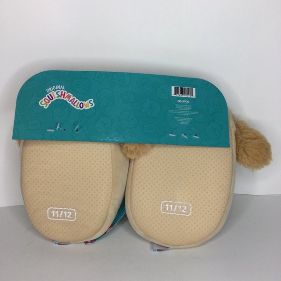 Squishmallows Shoes Kellytoy Squishmallow Harrison The Dog Slippers